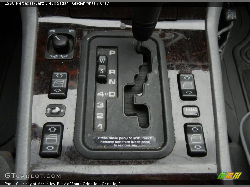  1998 S 420 Sedan 5 Speed Automatic Shifter