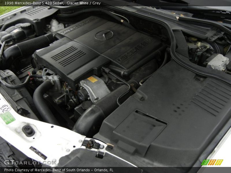  1998 S 420 Sedan Engine - 4.2 Liter DOHC 32-Valve V8