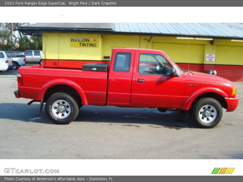 Bright Red / Dark Graphite 2001 Ford Ranger Edge SuperCab