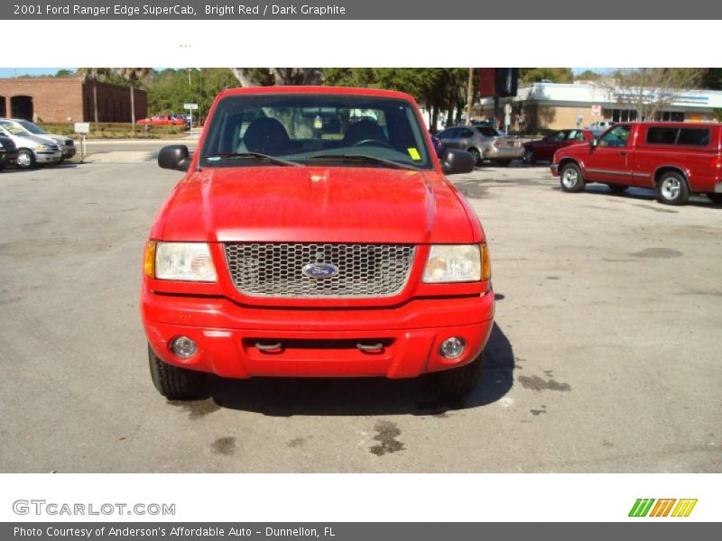 Bright Red / Dark Graphite 2001 Ford Ranger Edge SuperCab