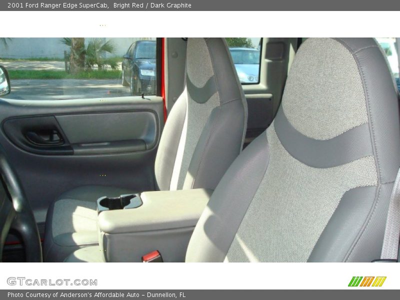 Bright Red / Dark Graphite 2001 Ford Ranger Edge SuperCab