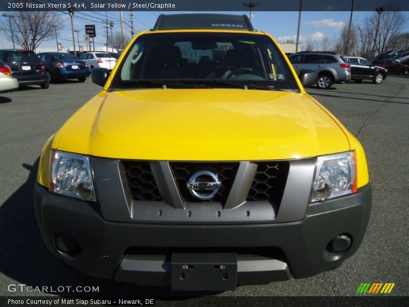 Solar Yellow / Steel/Graphite 2005 Nissan Xterra S 4x4