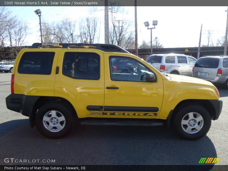 Solar Yellow / Steel/Graphite 2005 Nissan Xterra S 4x4