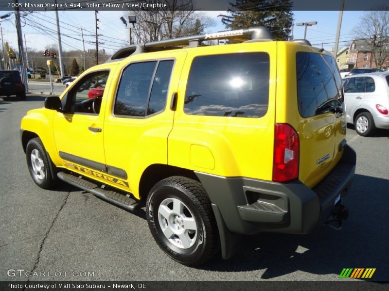 Solar Yellow / Steel/Graphite 2005 Nissan Xterra S 4x4