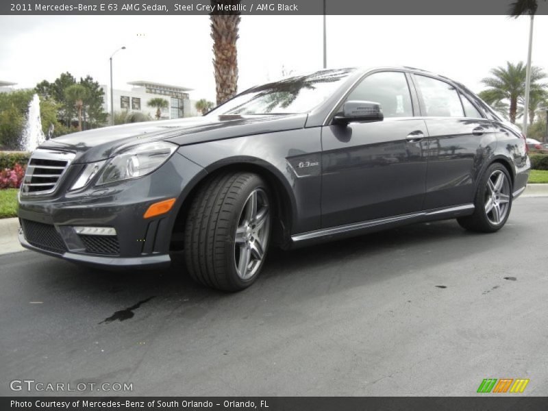 Front 3/4 View of 2011 E 63 AMG Sedan