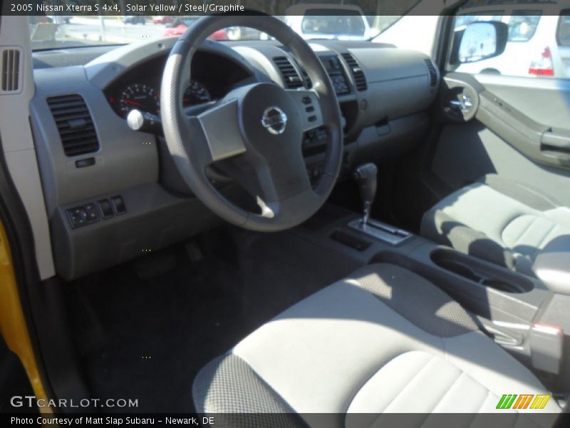 Solar Yellow / Steel/Graphite 2005 Nissan Xterra S 4x4