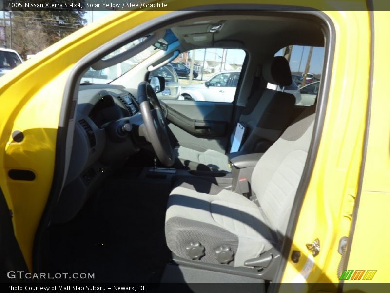 Solar Yellow / Steel/Graphite 2005 Nissan Xterra S 4x4