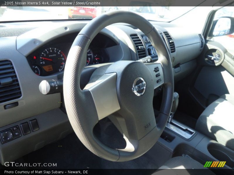 Solar Yellow / Steel/Graphite 2005 Nissan Xterra S 4x4