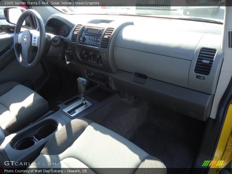 Solar Yellow / Steel/Graphite 2005 Nissan Xterra S 4x4