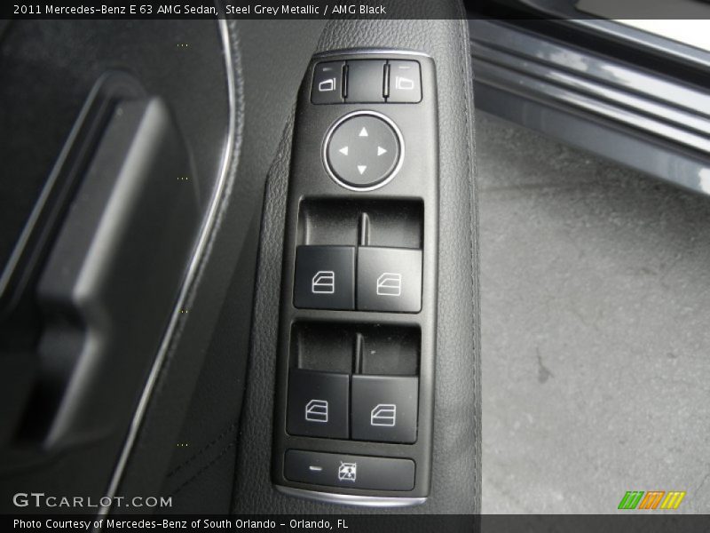 Controls of 2011 E 63 AMG Sedan