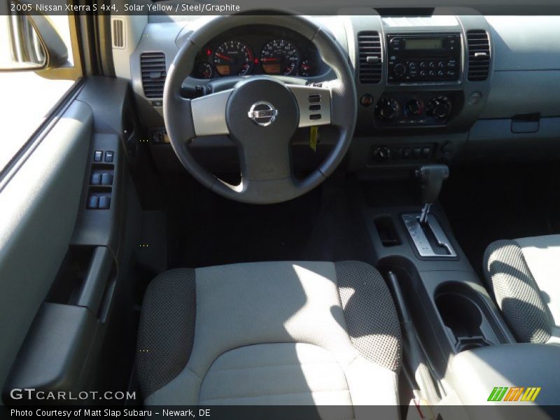 Solar Yellow / Steel/Graphite 2005 Nissan Xterra S 4x4