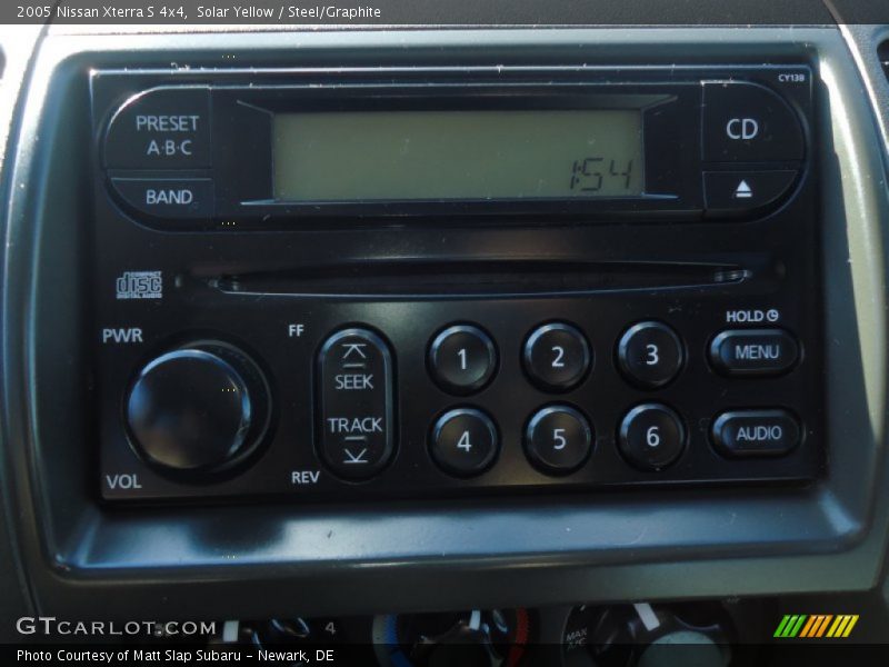 Solar Yellow / Steel/Graphite 2005 Nissan Xterra S 4x4