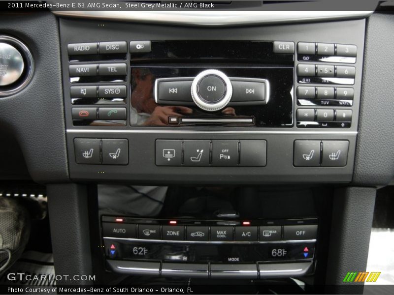 Controls of 2011 E 63 AMG Sedan