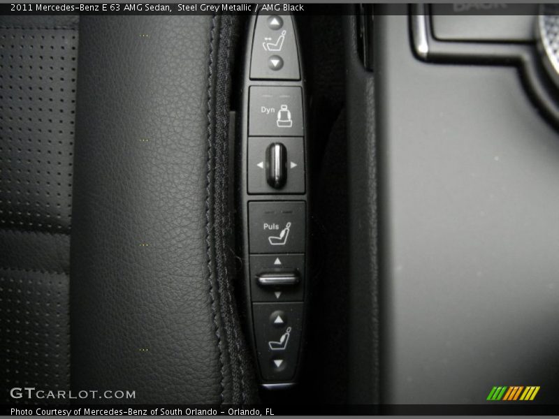 Controls of 2011 E 63 AMG Sedan