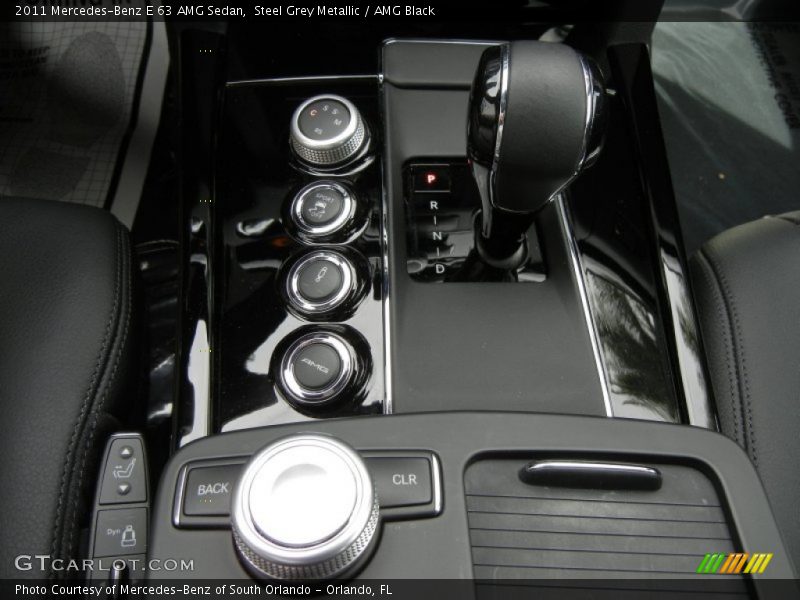 Controls of 2011 E 63 AMG Sedan