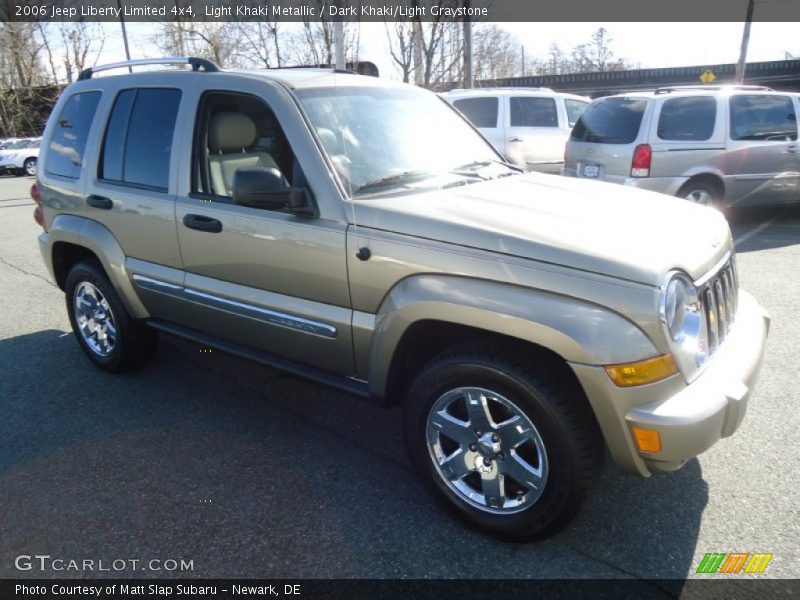 Light Khaki Metallic / Dark Khaki/Light Graystone 2006 Jeep Liberty Limited 4x4