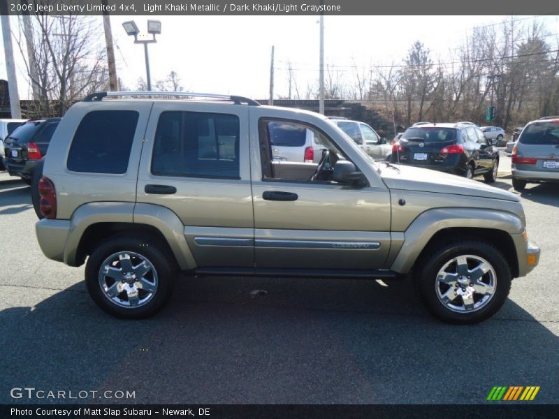Light Khaki Metallic / Dark Khaki/Light Graystone 2006 Jeep Liberty Limited 4x4