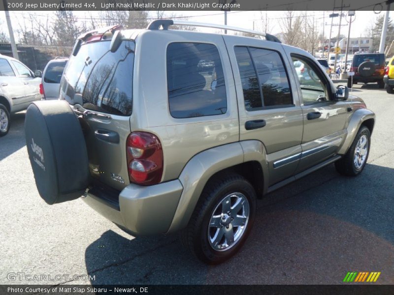 Light Khaki Metallic / Dark Khaki/Light Graystone 2006 Jeep Liberty Limited 4x4