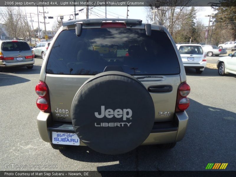 Light Khaki Metallic / Dark Khaki/Light Graystone 2006 Jeep Liberty Limited 4x4