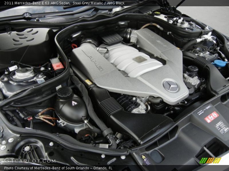  2011 E 63 AMG Sedan Engine - 6.3 Liter AMG DOHC 32-Valve VVT V8