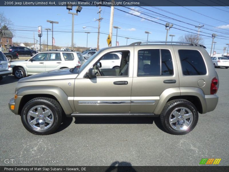 Light Khaki Metallic / Dark Khaki/Light Graystone 2006 Jeep Liberty Limited 4x4