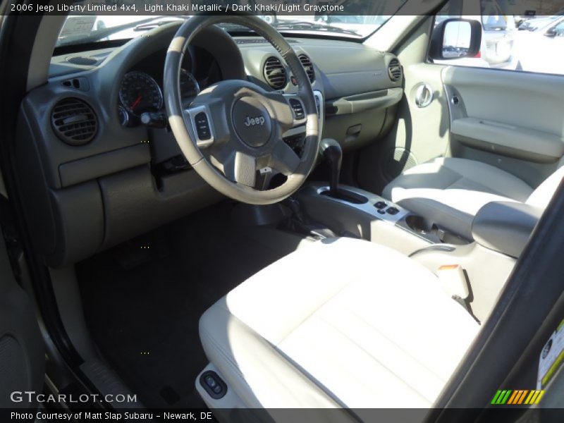 Light Khaki Metallic / Dark Khaki/Light Graystone 2006 Jeep Liberty Limited 4x4