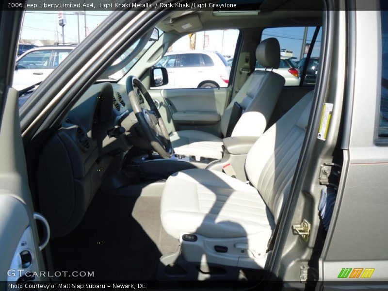 Light Khaki Metallic / Dark Khaki/Light Graystone 2006 Jeep Liberty Limited 4x4