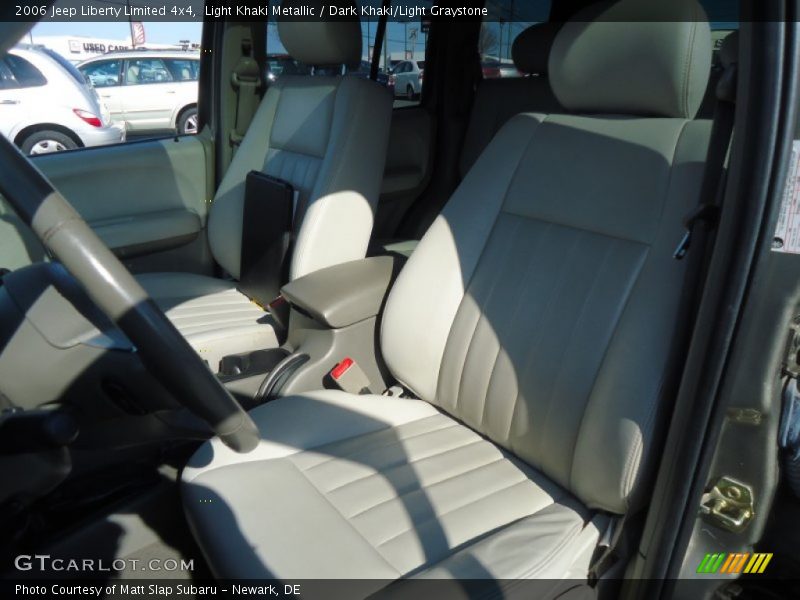 Light Khaki Metallic / Dark Khaki/Light Graystone 2006 Jeep Liberty Limited 4x4