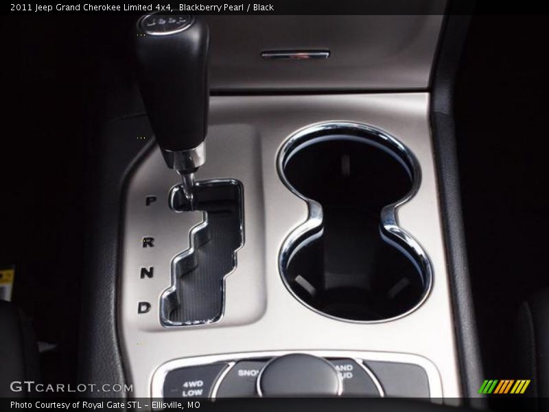 Blackberry Pearl / Black 2011 Jeep Grand Cherokee Limited 4x4