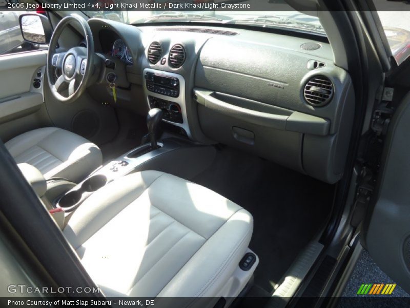 Light Khaki Metallic / Dark Khaki/Light Graystone 2006 Jeep Liberty Limited 4x4