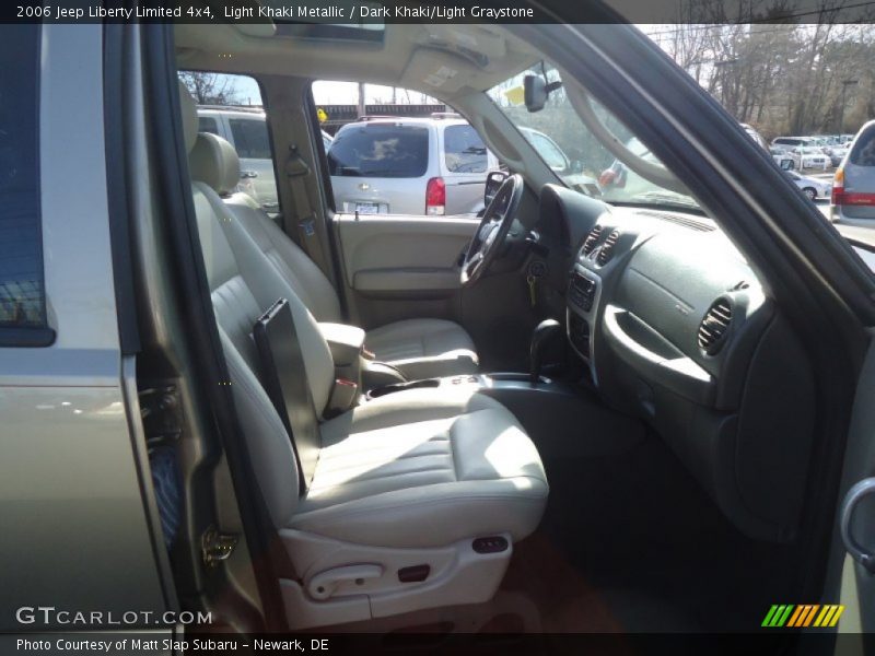 Light Khaki Metallic / Dark Khaki/Light Graystone 2006 Jeep Liberty Limited 4x4