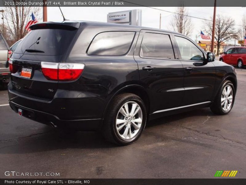 Brilliant Black Crystal Pearl / Black 2011 Dodge Durango R/T 4x4
