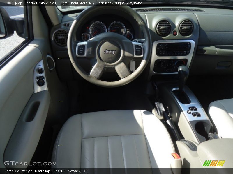 Light Khaki Metallic / Dark Khaki/Light Graystone 2006 Jeep Liberty Limited 4x4