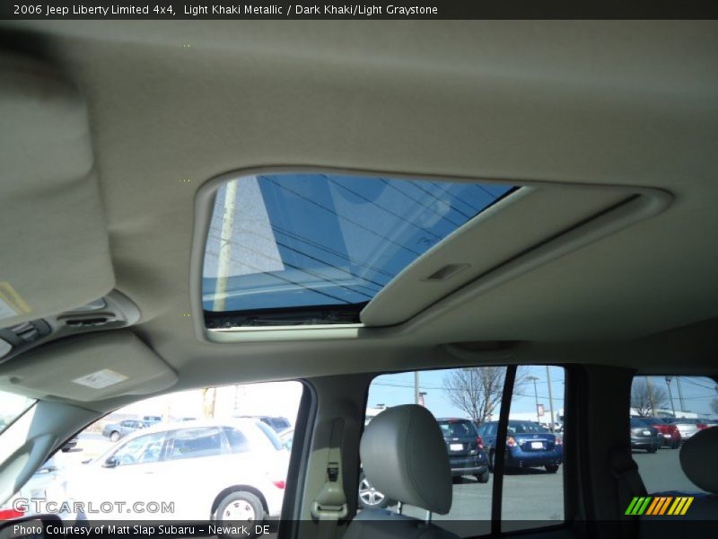 Light Khaki Metallic / Dark Khaki/Light Graystone 2006 Jeep Liberty Limited 4x4