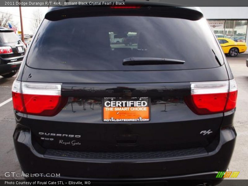 Brilliant Black Crystal Pearl / Black 2011 Dodge Durango R/T 4x4