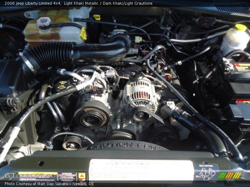 Light Khaki Metallic / Dark Khaki/Light Graystone 2006 Jeep Liberty Limited 4x4