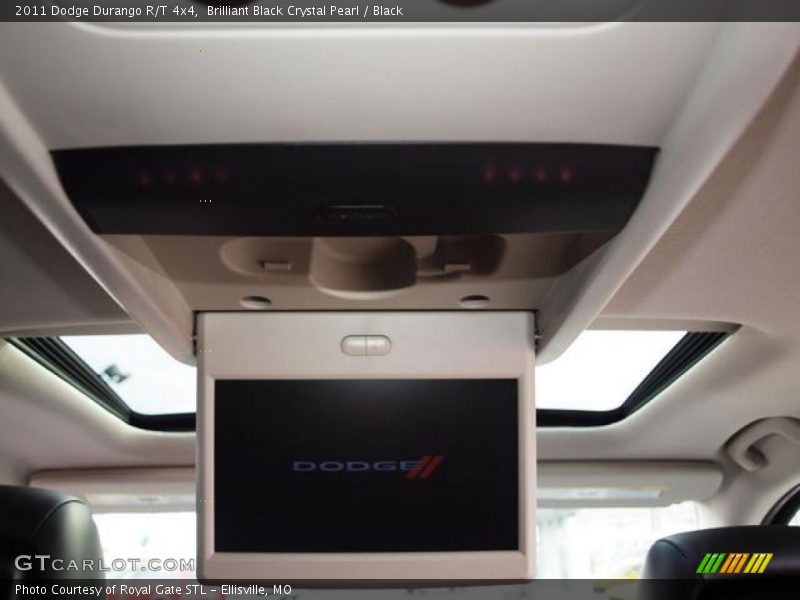 Brilliant Black Crystal Pearl / Black 2011 Dodge Durango R/T 4x4
