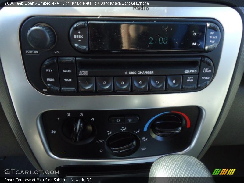 Light Khaki Metallic / Dark Khaki/Light Graystone 2006 Jeep Liberty Limited 4x4