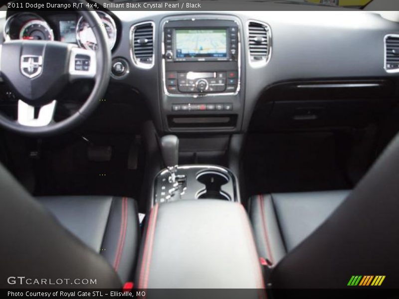Brilliant Black Crystal Pearl / Black 2011 Dodge Durango R/T 4x4