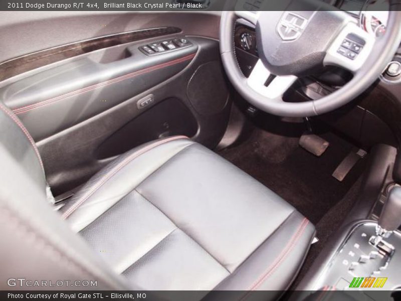 Brilliant Black Crystal Pearl / Black 2011 Dodge Durango R/T 4x4