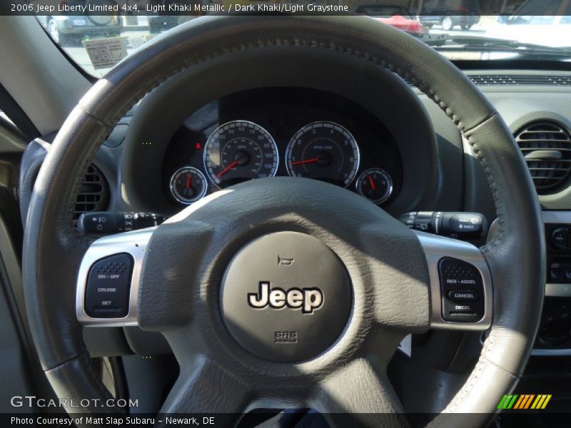 Light Khaki Metallic / Dark Khaki/Light Graystone 2006 Jeep Liberty Limited 4x4