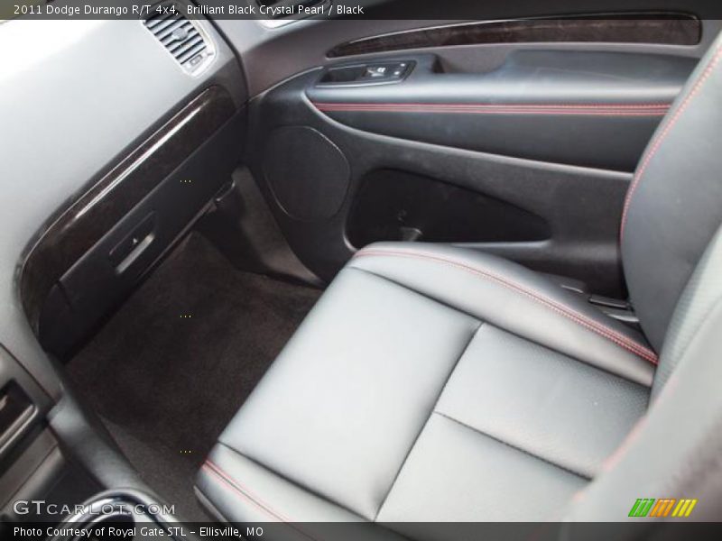 Brilliant Black Crystal Pearl / Black 2011 Dodge Durango R/T 4x4