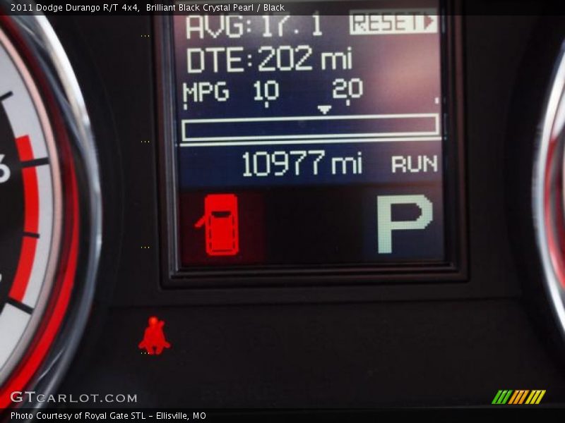 Brilliant Black Crystal Pearl / Black 2011 Dodge Durango R/T 4x4