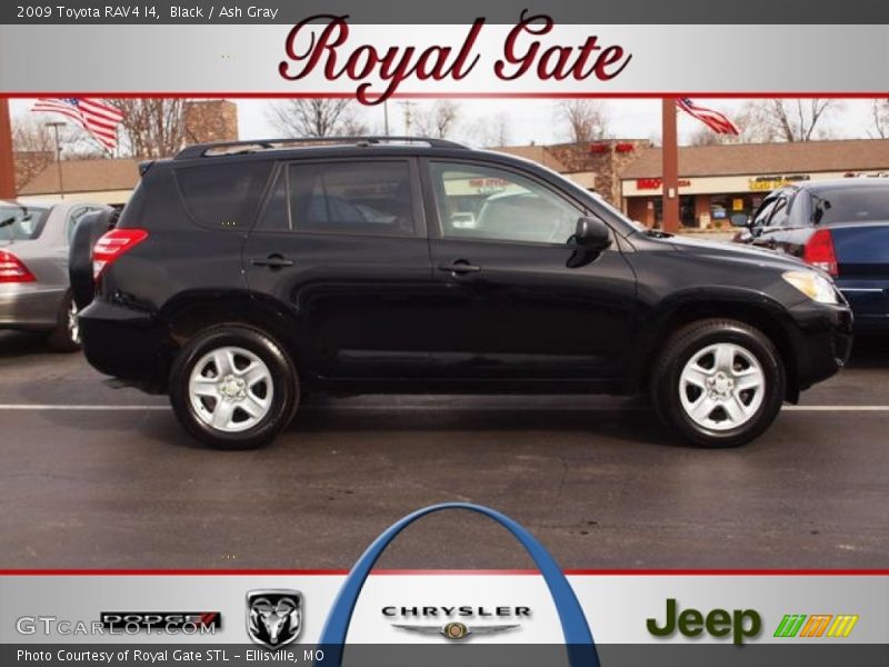 Black / Ash Gray 2009 Toyota RAV4 I4
