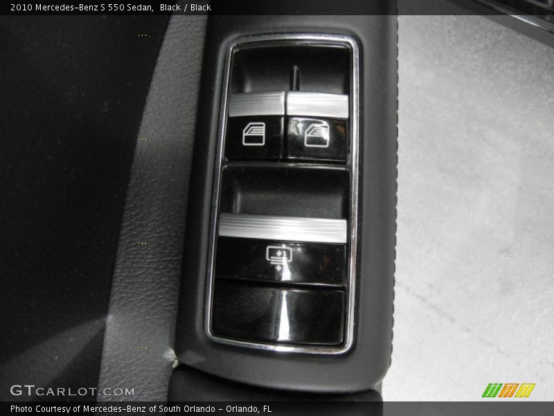 Black / Black 2010 Mercedes-Benz S 550 Sedan