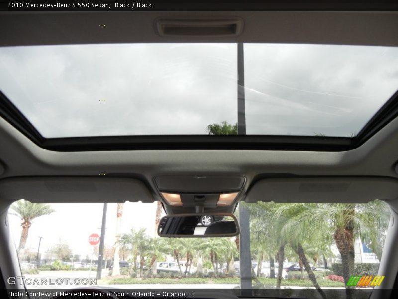 Black / Black 2010 Mercedes-Benz S 550 Sedan