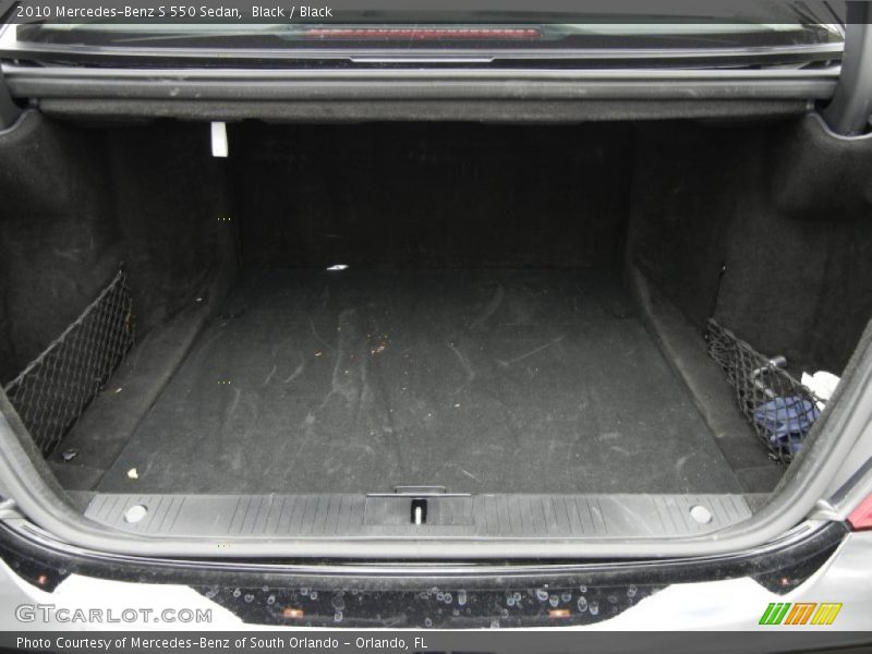Black / Black 2010 Mercedes-Benz S 550 Sedan