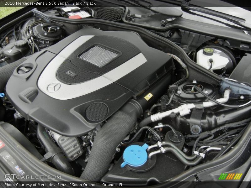  2010 S 550 Sedan Engine - 5.5 Liter DOHC 32-Valve VVT V8