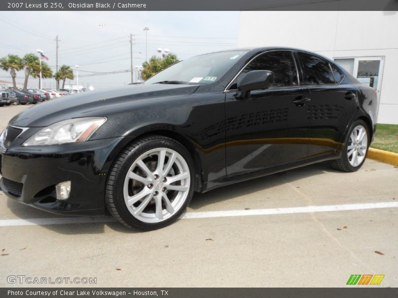 Obsidian Black / Cashmere 2007 Lexus IS 250