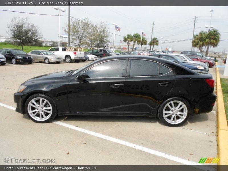 Obsidian Black / Cashmere 2007 Lexus IS 250